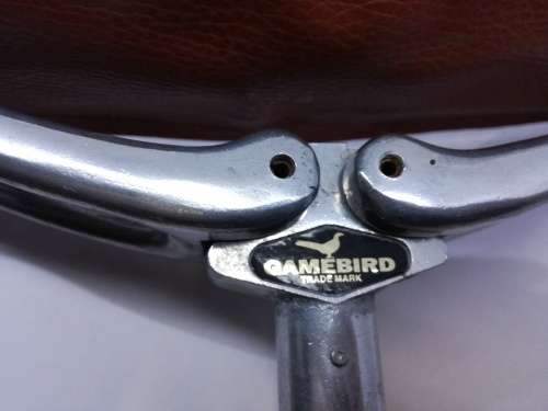 Gamebird Adjustable Shooting Stick, Leather Seat