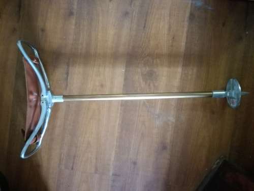 Gamebird Adjustable Shooting Stick, Leather Seat