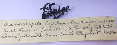 Eunice brooch - sterling silver 1895!
