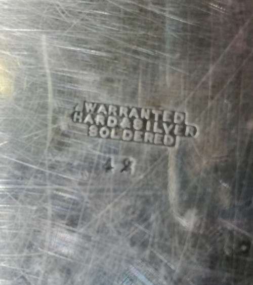 Walker and Hall Sheffield EPNS tray
