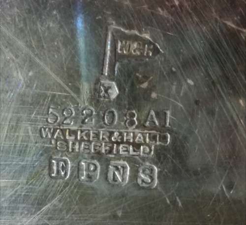 Walker and Hall Sheffield EPNS tray