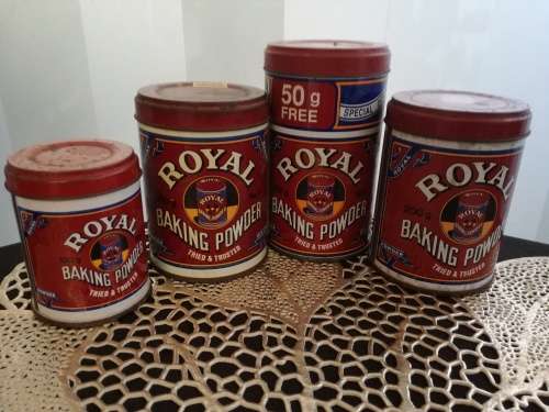 Royal Baking Powder Tin Collection