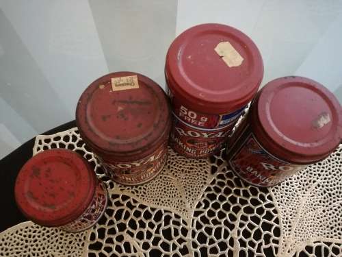Royal Baking Powder Tin Collection