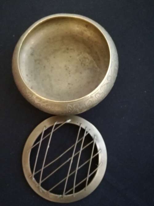Small  Brass Rose Bowl