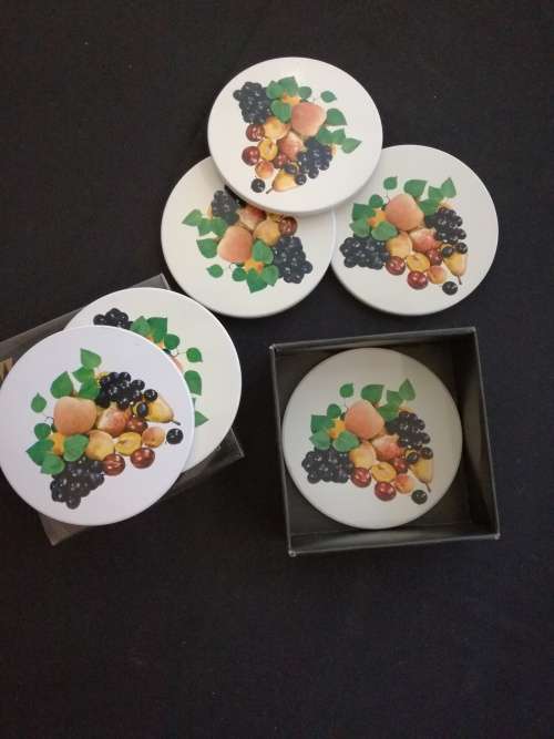 Worcester ware coasters