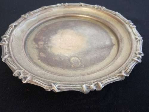 Round footed plate - epns