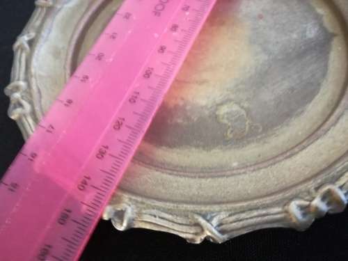 Round footed plate - epns