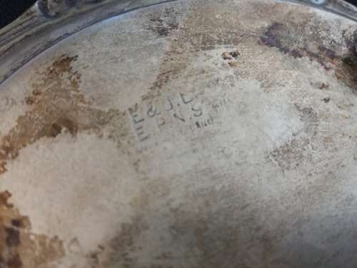 Round footed plate - epns