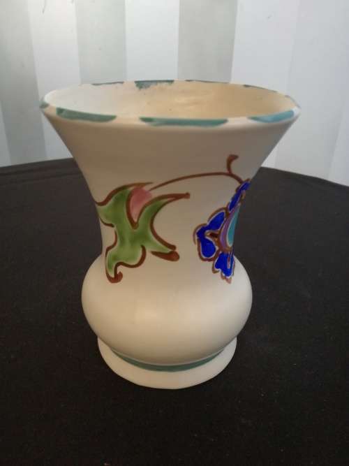 Vintage  Art Pottery Vase Honiton Devon