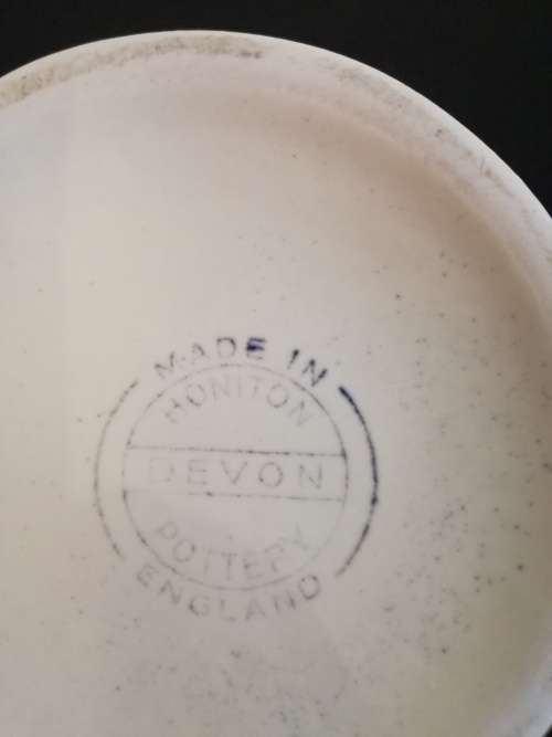 Vintage  Art Pottery Vase Honiton Devon