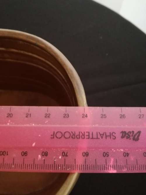 Oval Brass planter