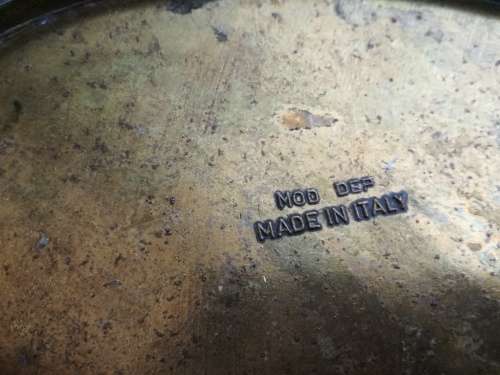 Brass bowl - made in Italy