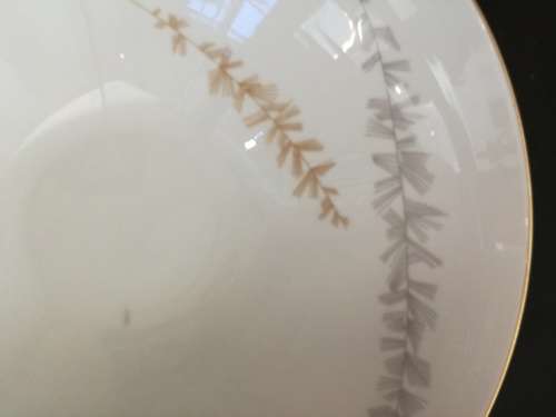 HUTSCHENREUTHER - BAVARIA - GERMANY : SERVING bowl- 22cm DIAMETER