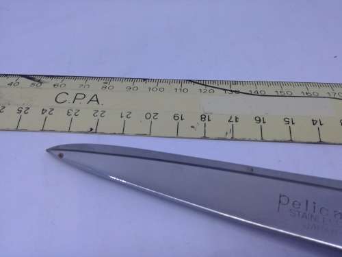 Pelican stainless steel scissors Japan - vintage collectible