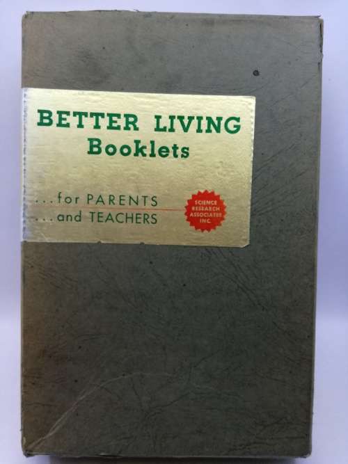 Vintage Better Living Booklets for Parents and Teachers 12 book set