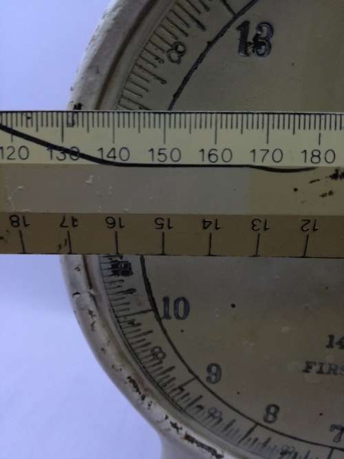 Antique cast iron Salter Scale - as per pics