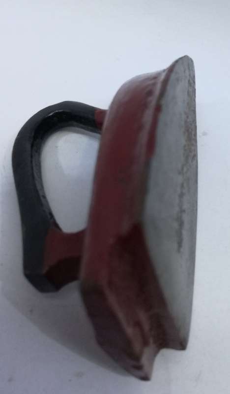 Cast iron salesman`s sample iron