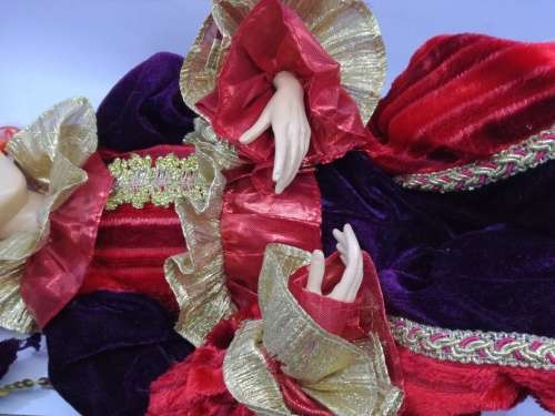 Vintage Mardi Gras Jester Doll