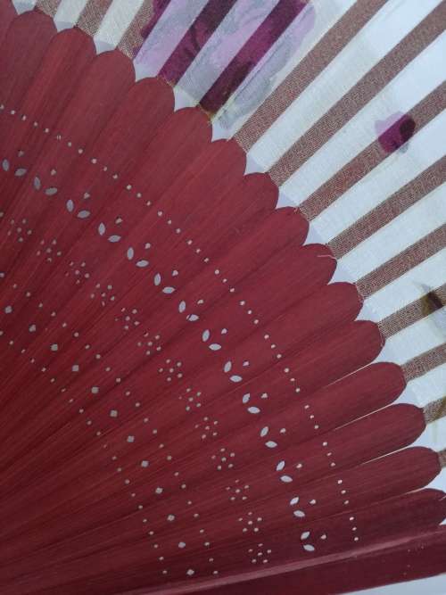 Vintage stunning hand fan
