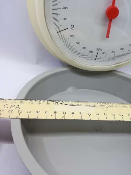 Vintage German WESTA Kitchen Wallhanging Scale 3 KG 1970`s