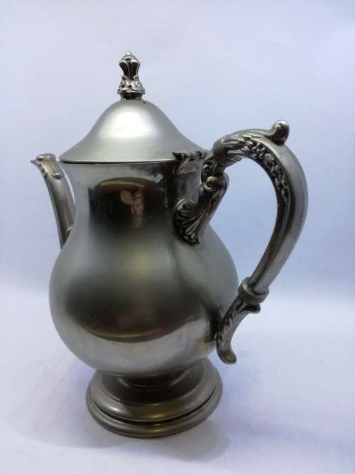 Vintage metal tea pot