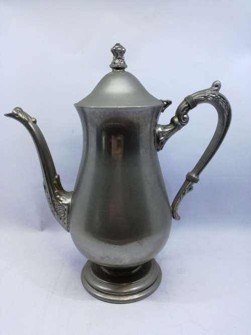 Vintage metal coffee pot
