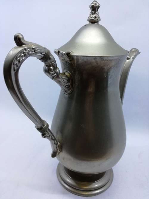 Vintage metal coffee pot