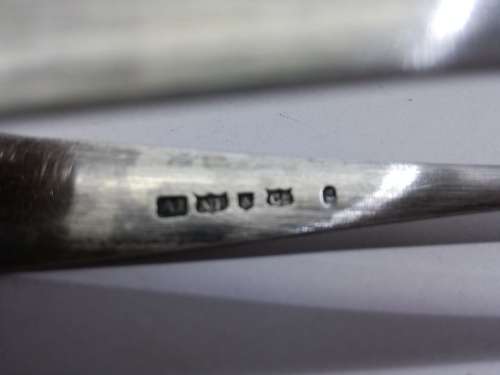 Vintage Silver Plated Sugar Tongs - see makers marks