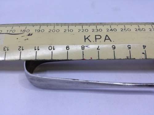 Vintage Silver Plated Sugar Tongs - see makers marks