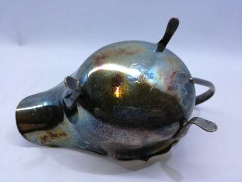 Stunning vintage Sheffield gravy boat/milk jug