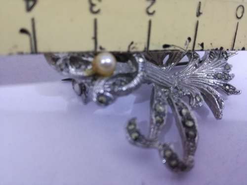 Vintage marcasite Brooch