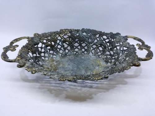 Ornate bowl made in Italy