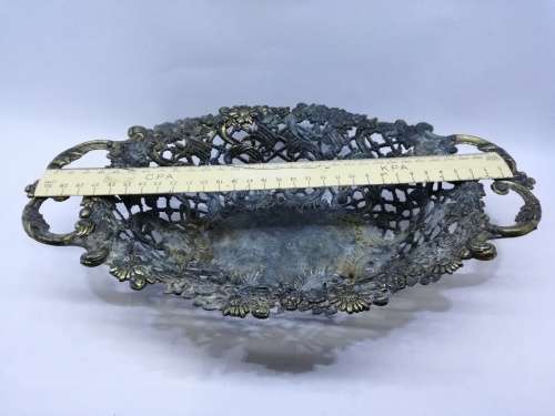 Ornate bowl made in Italy