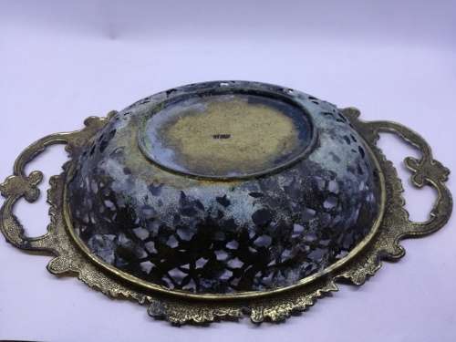 Ornate bowl made in Italy