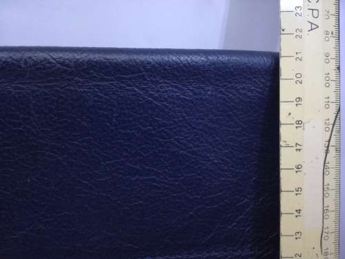 Sling shoulder satchel leather bag - Navy