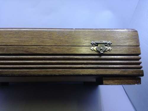 Lovely vintage wooden cutlery box