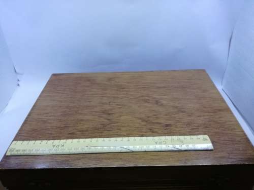 Lovely vintage wooden cutlery box