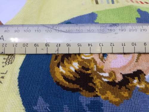 Petit point tapestry