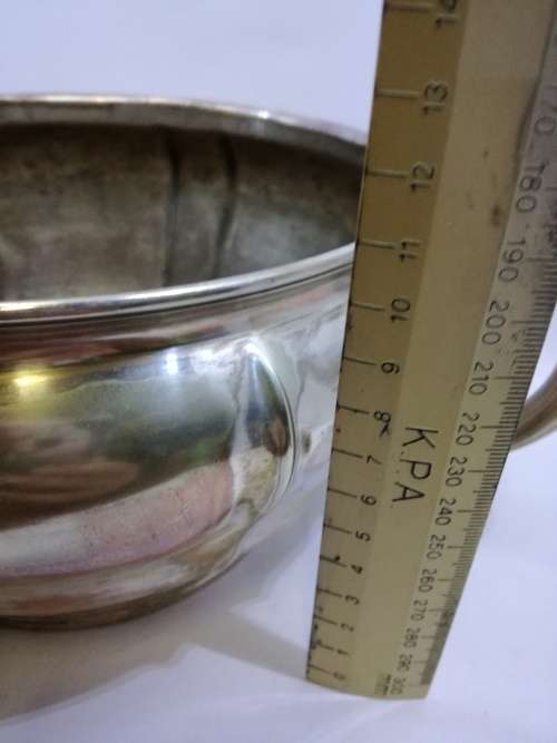 Pretty EPNS bowl - look at the markings