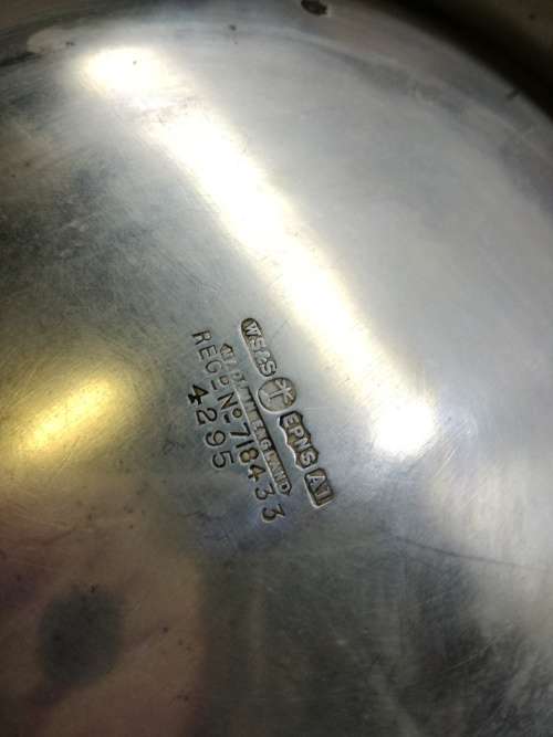 Pretty EPNS bowl - look at the markings
