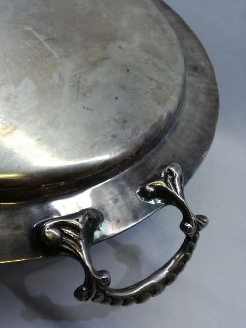 Lovely metal tray - Look!!