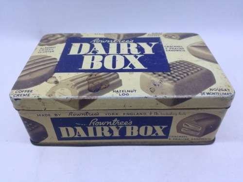 VINTAGE Rowntree Dairy box tin