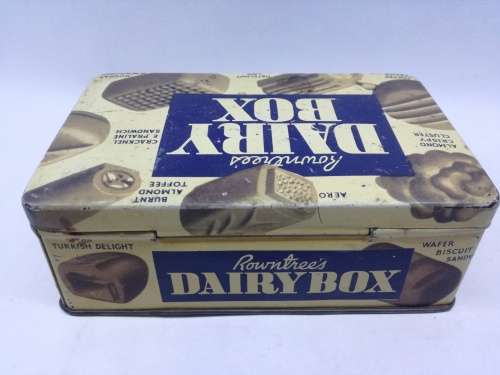VINTAGE Rowntree Dairy box tin