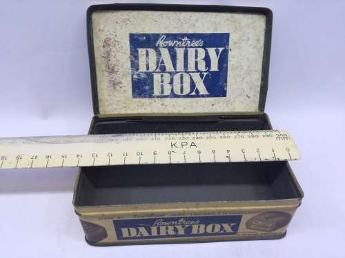 VINTAGE Rowntree Dairy box tin