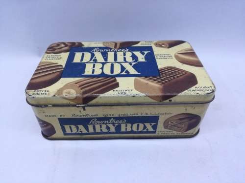 VINTAGE Rowntree Dairy box tin