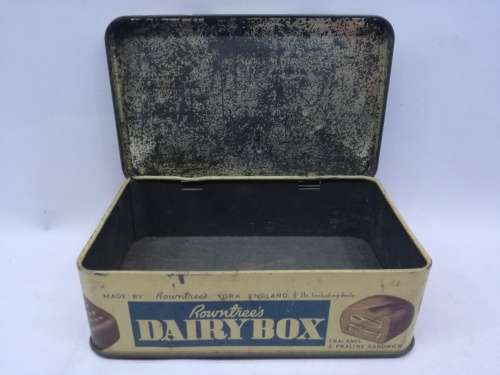 VINTAGE Rowntree Dairy box tin