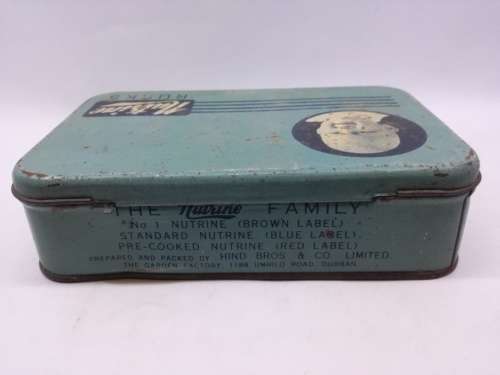 VINTAGE Nutrine tin