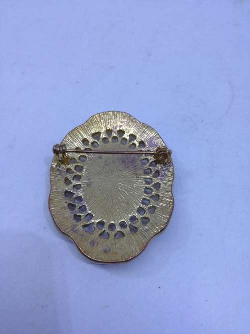 Lovely porcelain brooch