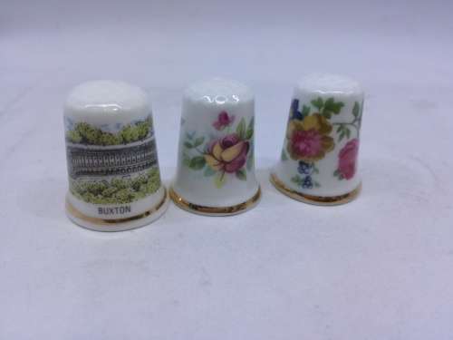 3 Thimbles - unmarked