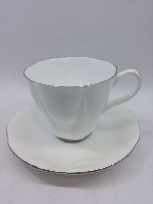 ROYAL ALBERT AFTER DINNER CUP AND SAUCER `CLAIR DE LUNE `